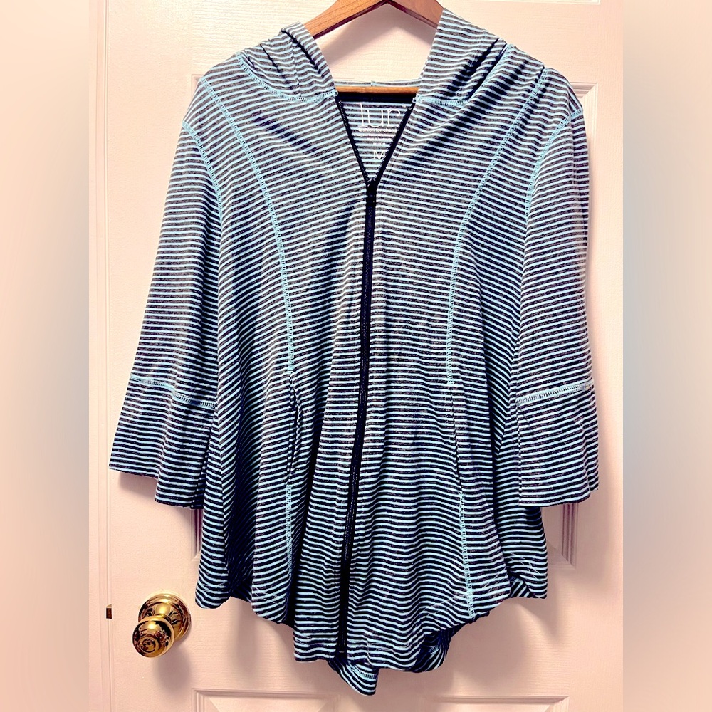 Lur, Fashion for Change, Striped Hoodie, Women’s Size Medium